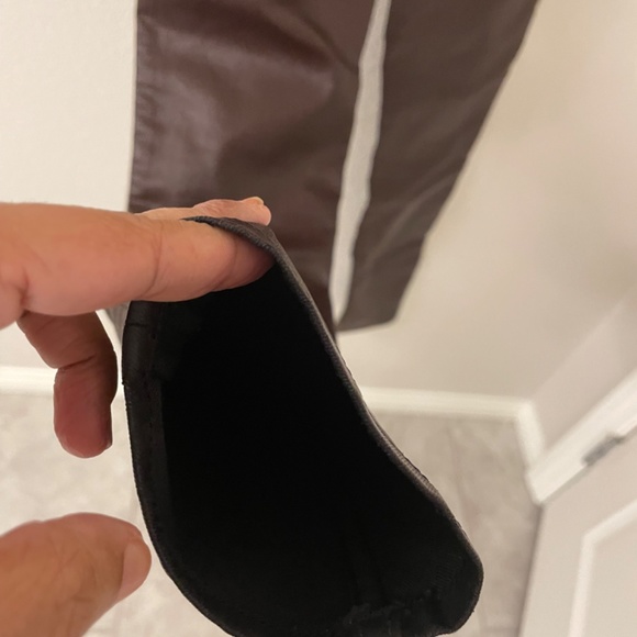 BLK DNM Waxed Jean Burgundy Straight Leg W 27 L  30 NWOT $210 - Picture 7 of 9